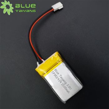 鋰錳一次性軟包電池 CP952434 3.0V 1500mAh 便攜式通訊設備電池 CMOS存儲器備份電源鋰電池