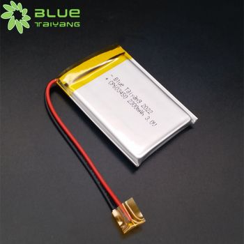 無線電通訊發(fā)射接收器鋰錳軟包電池 CP603450 3.0V 2300mAh 一次性軟包電池