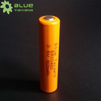 ER10450 3.6V 800mAh 鋰亞硫酰氯電池