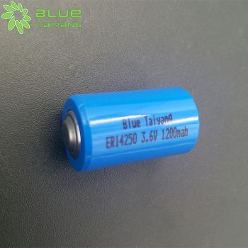 鋰亞電池 ER14250 3.6V 1200mAh 3.6V鋰亞硫酰氯電池 圓柱形鋰亞電池