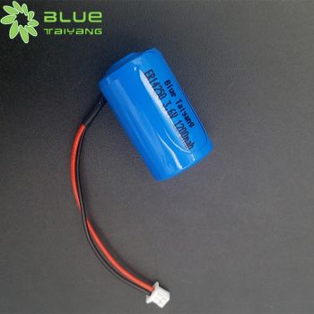 ER14250 3.6V 1200mAh 有帶端子線鋰亞硫酰氯電池