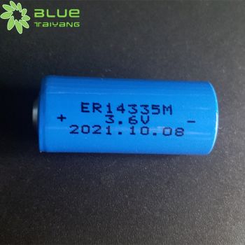 功率型ER14335M 3.6V 1300mAh 鋰亞硫酰氯電池