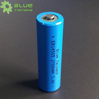 ER14505 3.6V 2700mAh 鋰亞硫酰氯電池