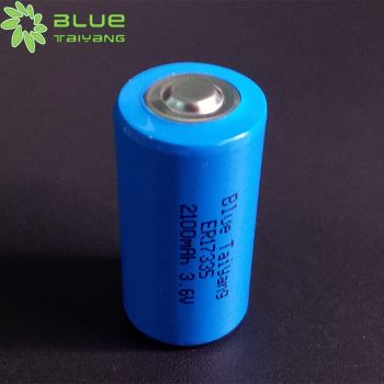 3.6V 2100mAh 鋰亞硫酰氯電池 ER17335