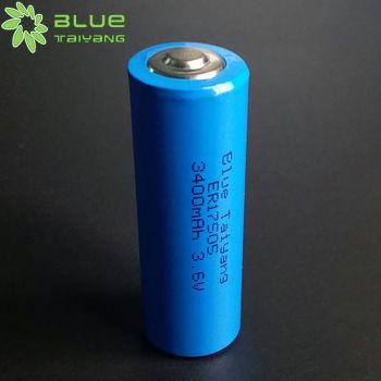 3.6V 3400mAh 鋰亞硫酰氯電池 ER17505