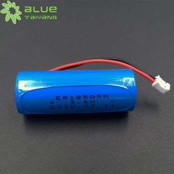 ER18505M 3.6V 3200mAh 有帶端子線鋰亞硫酰氯電池