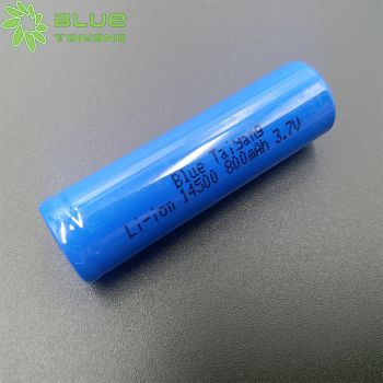 14500 800mah 3.7V 可充電高容量鋰離子電池