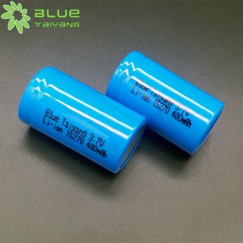 15270 400mah 3.7V 異形圓柱形鋰離子電池 電動修眉器鋰電池