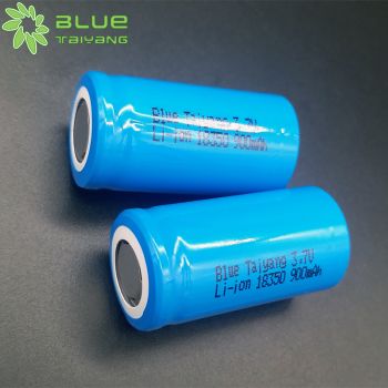 icr18350 900mah 3.7V 異形圓柱鋰離子電池