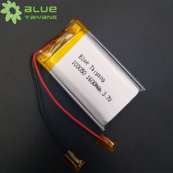 鋰聚合物電池 103050 1600mah 3.7V 補(bǔ)水儀美容儀專用聚合物充電電池