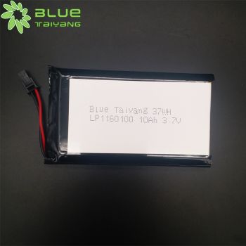 1160100 10ah 3.7v 聚合物鋰電池10000mah 大容量移動(dòng)電源