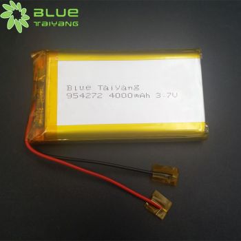 954272 4000mah 3.7V 可充電鋰電池健身器材聚合物鋰電池