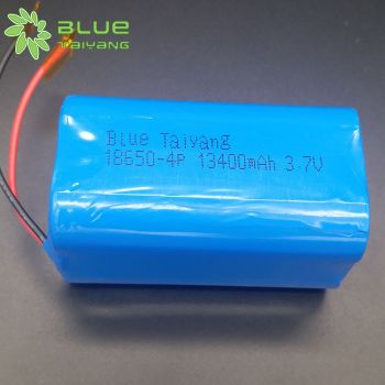 18650-4P 13400mah 3.7v 鋰離子大容量電池組 方形電池組