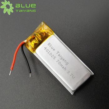 小型聚合物電池401025 70mah 3.7V 鋰聚合物小電池