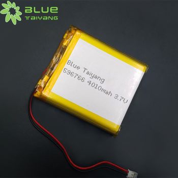 4000mah USB風(fēng)扇聚合物鋰電池 596766 3.7v 4010mAh 可充電鋰電池