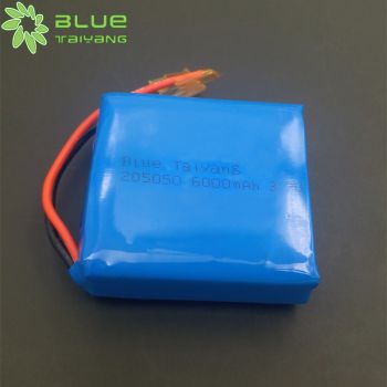 聚合物鋰電池組 LP205050 6000mah 3.7v 2p1s 展示架聚合物電池組