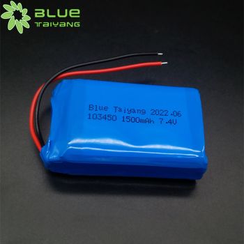 103450 1500mah 7.4v聚合物鋰電池組 足療機內(nèi)置電池