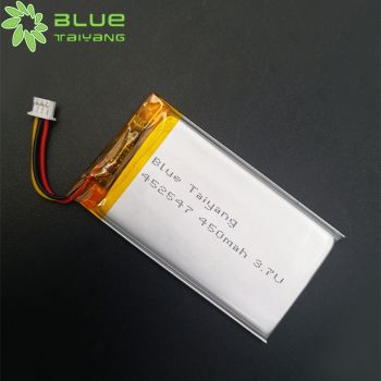 452547 450mah 3.7V 能量密度高循環(huán)壽命長鋰聚合物電池廠家