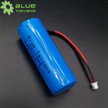 有帶端子線鋰亞硫酰氯電池 ER17505 3.6V 3400mAh