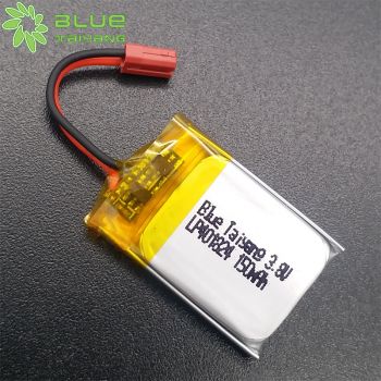 小型聚合物高壓鋰電池401824 150mah 3.8V 用于多功能打火機