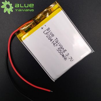 LP284147 550mah 3.7v 可充電聚合物鋰電池 計步器充電電池