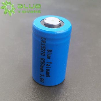 CR15270 850mah 3.0V 圓柱形鋰錳電池 用于手提通訊器材、計時器、計算器等儀器儀表