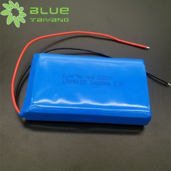 LP2260105 20000mah 3.7v 20ah高質(zhì)量聚合物鋰電池組 用于醫(yī)療設(shè)備按摩椅LED照明