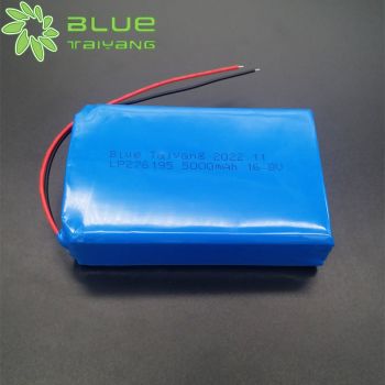 5000mah 16.8v 14.8v LP276195 超長(zhǎng)續(xù)航鋰電池組 用于智能機(jī)器人 掃地機(jī)