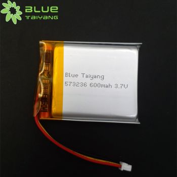 LP573236 600mah 3.7V 鋰聚合物電池 創(chuàng)意小臺(tái)燈聚合物鋰電池