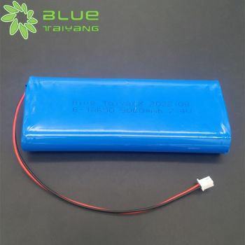 定制6-18650 9000mah 7.4v 3p2s 探照燈、LED照明三元鋰電池組