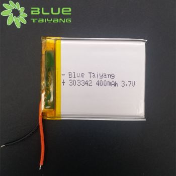 303342 3.7v 400mah 早教機(jī)學(xué)習(xí)機(jī)、閱讀器內(nèi)置鋰電池