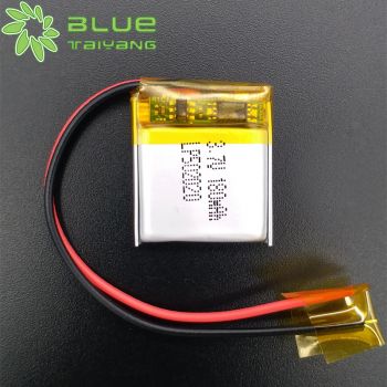 小聚合物鋰電池 502020 3.7V 180mAh 用于鬧鐘禮品感應(yīng)內(nèi)置鋰電池