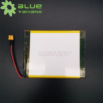 電池尺寸定制 85100125 12500mAh 3.7v 12.5ah聚合物鋰電池組 噴霧器 后備電源