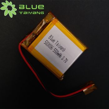 藍泰陽 550mah聚合物鋰電池 503036 550 mah 3.7V 用于飛行玩具 遙控車