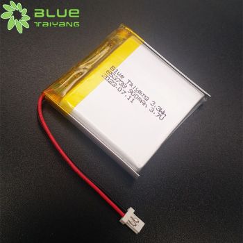 聚合物鋰電池653738 900mA 3.7V 剃毛器 脫毛儀 電動吸奶器內(nèi)置鋰電池