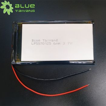 長續(xù)航6000mAh聚合物鋰電池生產(chǎn)廠家 5570125 3.7v 6000mah 移動電源鋰電池