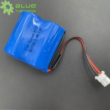 2-ER17335 3.6V 4400mah 鋰亞硫酰氯電池組