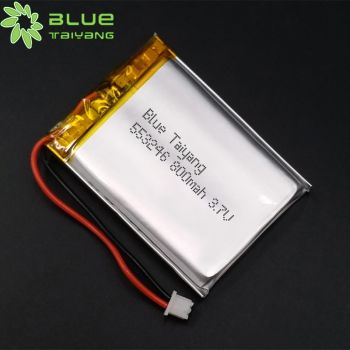 553246 3.7v 800mah 2.96wh可充電聚合物鋰電池 無線藍(lán)牙學(xué)習(xí)機(jī)內(nèi)置電池