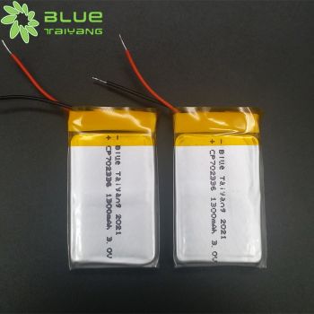 CP702336 3.0V 1300mAh PC計(jì)算機(jī)內(nèi)存 一次性方形鋰二氧化錳電池