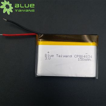 CP804834 3.0V 150mAh 低放電鋰錳一次性軟包電池