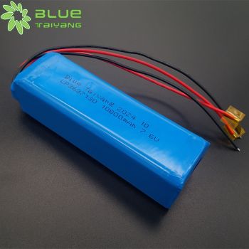 LP3637130 8.6V 10800mah 高壓可充電聚合物鋰電池組定制 7.6V 10000mAh 紅外感應設備聚合物鋰電池 I2C通訊